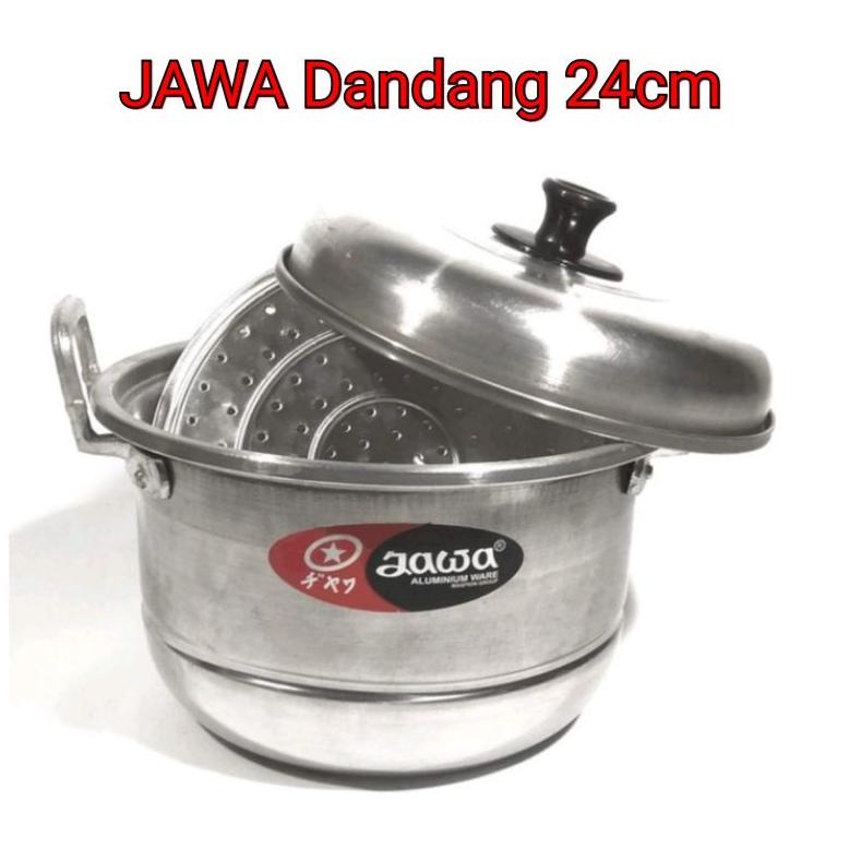 Diskon Jawa Dandang Soblok Alat Kukus 22Cm 24Cm 28Cm