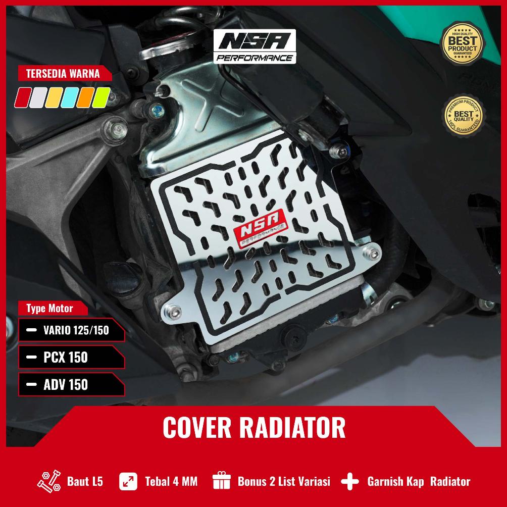 Discount Nsa Cover Radiator Vario 125 - 150 Pcx 150 Adv 150 Nsa Tutup Radiator Vario 125-150 Pelindu