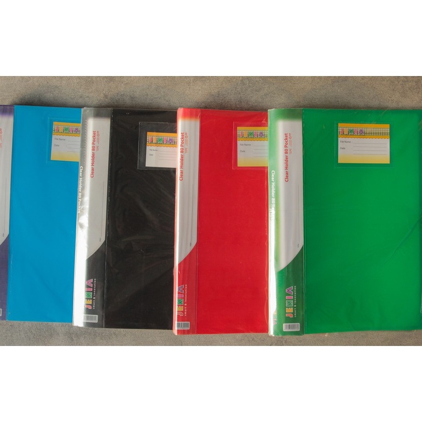 

QMWL1661 TEBUS MURAH Clear Holder Polos 80 Poket Folio