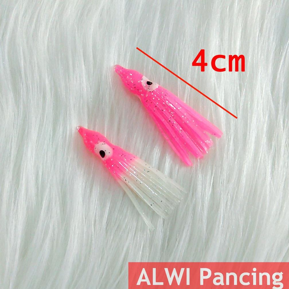 Termurah Octopus Skirt 4Cm ~ Umpan Bentuk Cumi Kecil