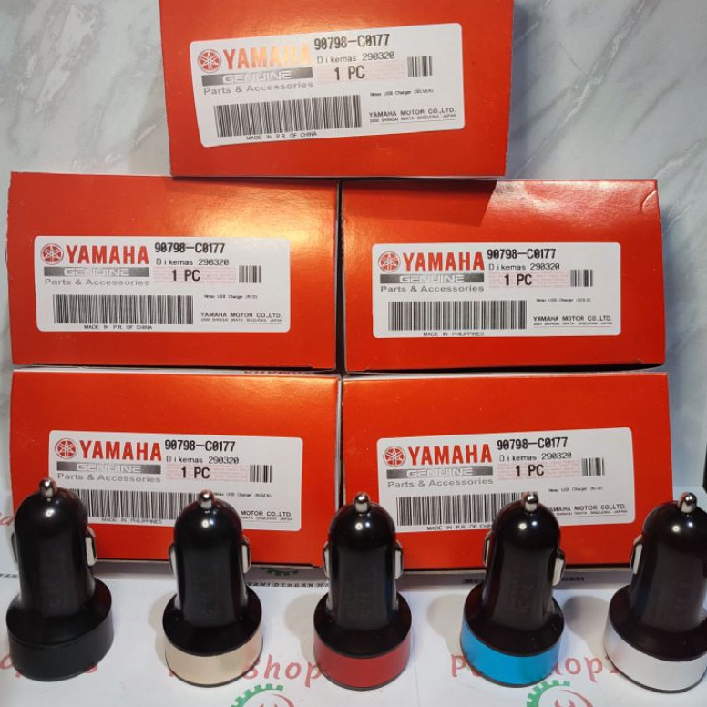 Import Terbaik CHARGER motor mobil 2port USB HP 2in1 Yamaha NMax ,.,.,.,,
