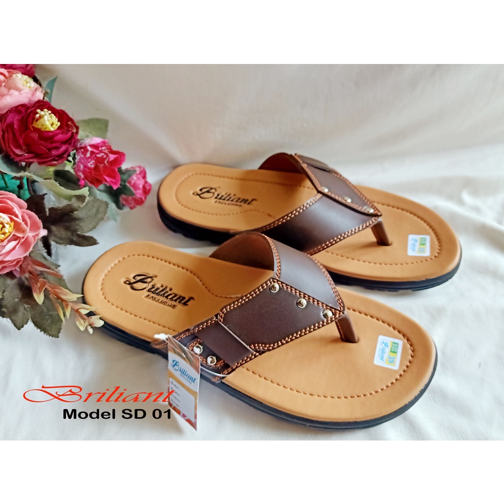 Sandal Jepit Pria Casual Sandal Slip on Terbaru