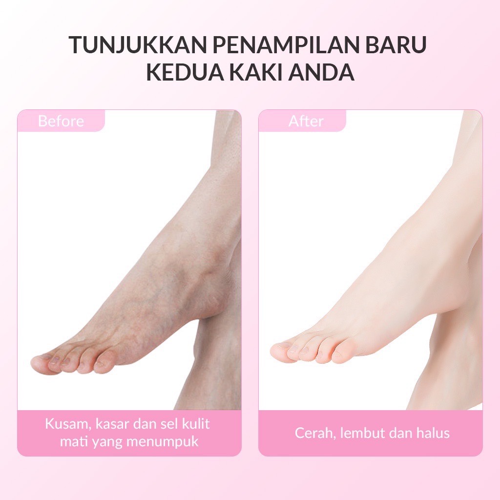 BIOAQUA Niacinamide Brightening Foot Mask / Masker Kaki