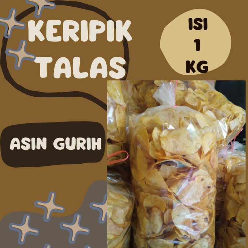 

Keripik Talas 1kg | Kripik Mbote Kiloan Asin Gurih | Seriping Kimpul Enak