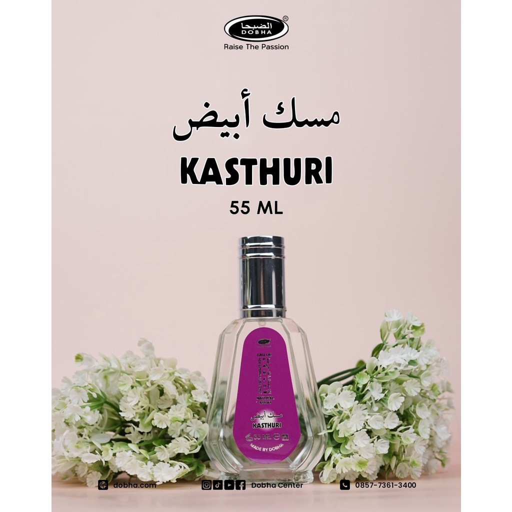 Parfum Dobha Spray Aroma KASTHURI 55ML Original