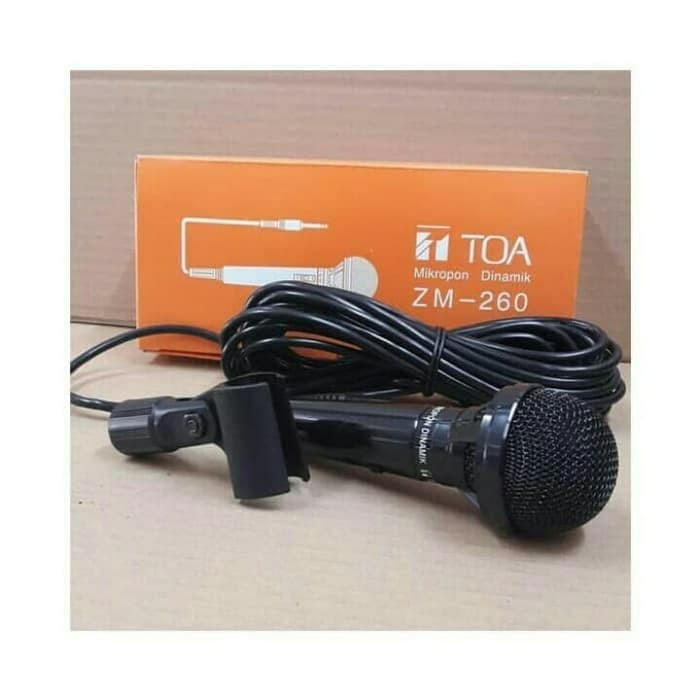 TOA MIC KABEL ZM 260 MICROPHONE TOA ZM 260