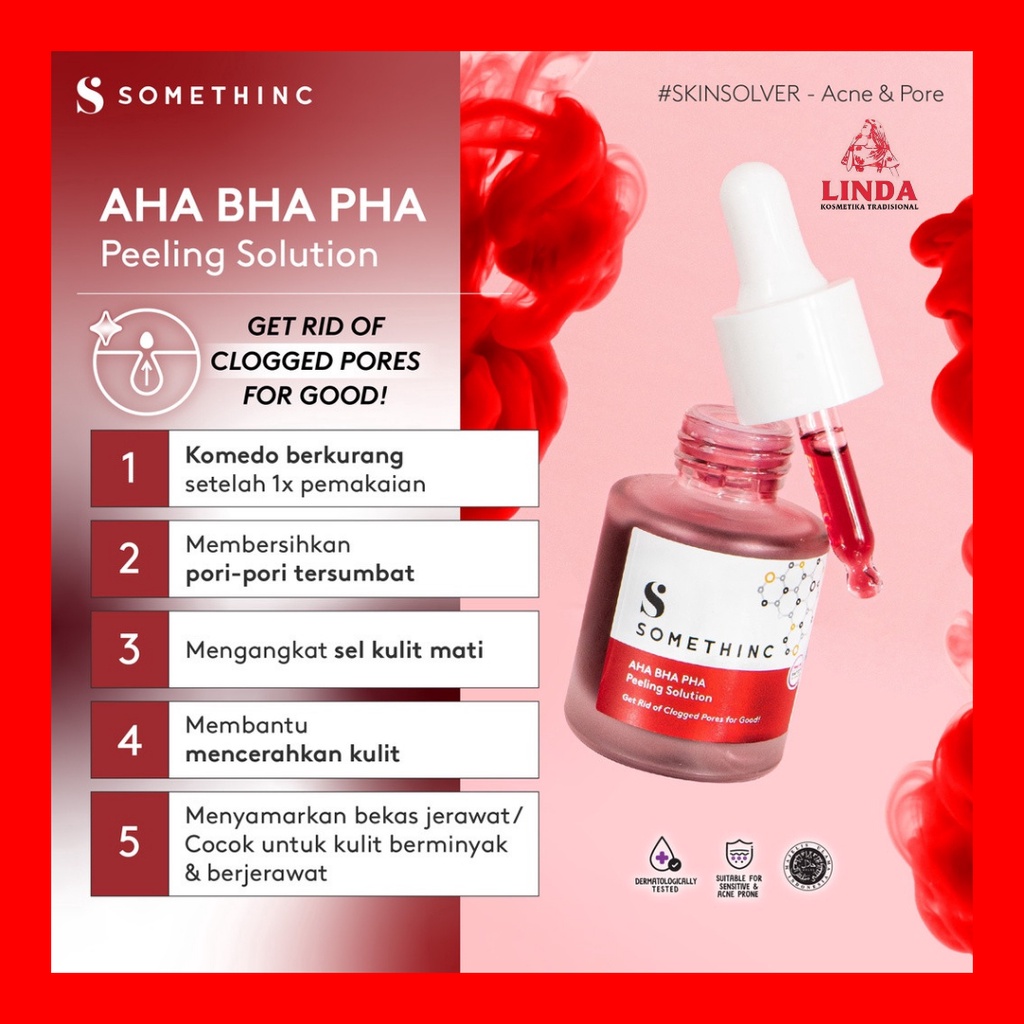 SOMETHINC AHA BHA PHA PEELING SOLUTION 20 ML