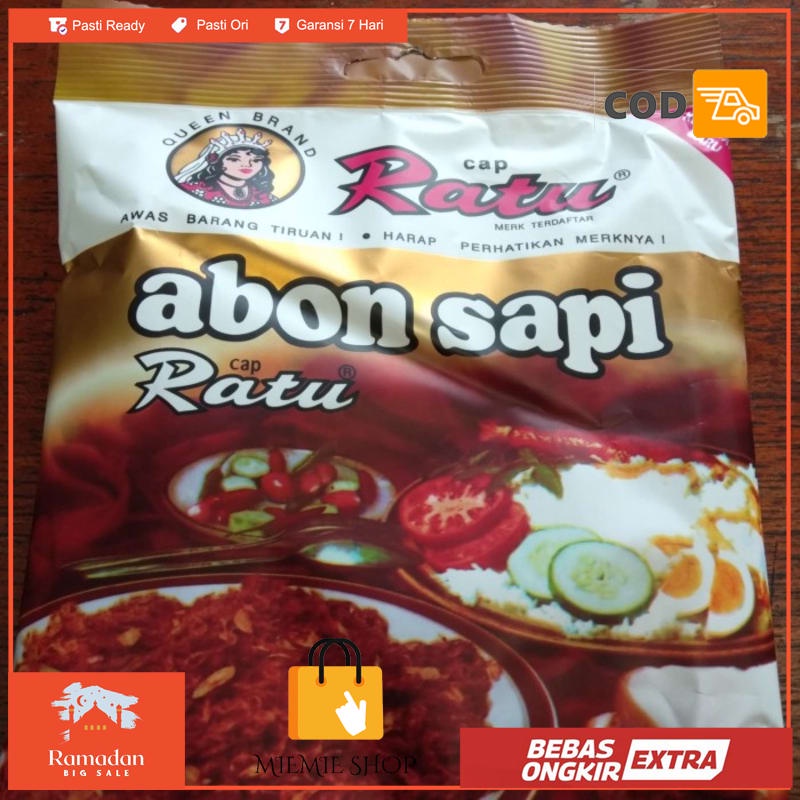 

abon sapi cap Ratu grosir