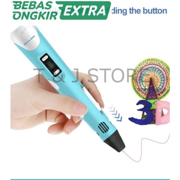 

Promo TJ 3D pen Menggambar tiga dimensi Murah