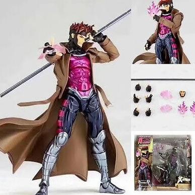 Revoltech Xmen Amazing Yamaguchi No 10 X-Men Team Gambit Figure