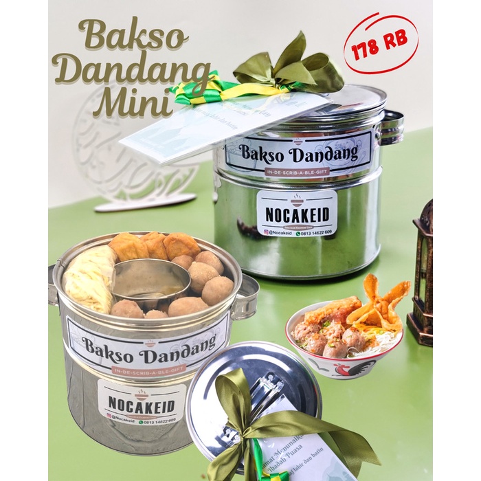 

Hampers Bakso Dandang Mini , Hadiah Ulang Tahun, Hampers , Bakso Sapi Frozen