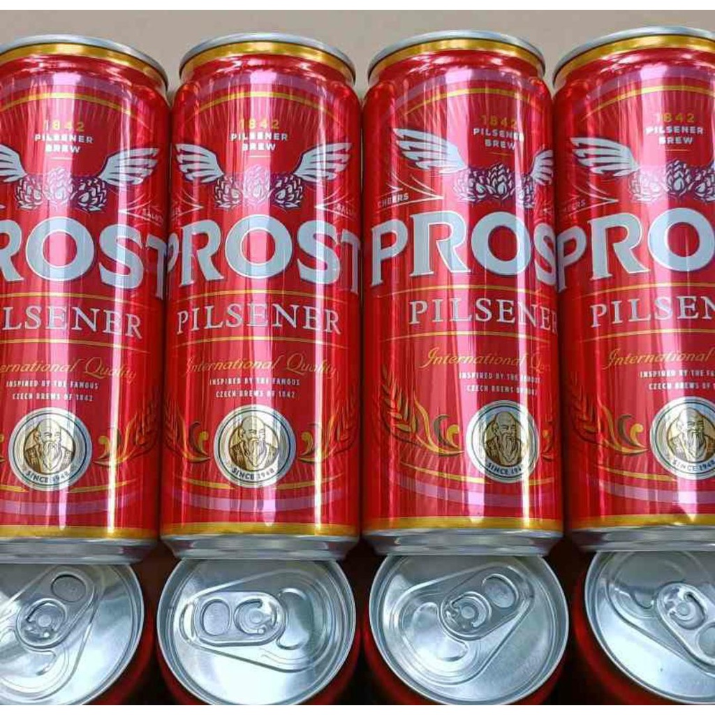 PROST Pilsener BOX Bir Kaleng 500 ML Prost beer Prost bir Prost Pilsener 500ml Beer 24 can Prost jumbo BOX