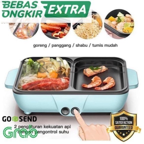 Jual TJ Alat Panggang dan Rebus Portable Elektrik / Super Grill Murah