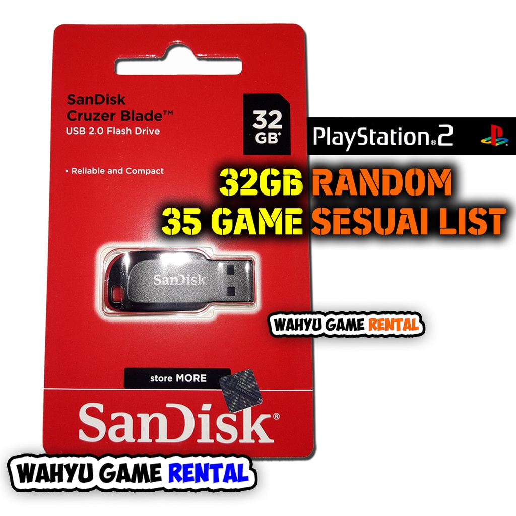 Flashdisk 32 GB Playstation 2