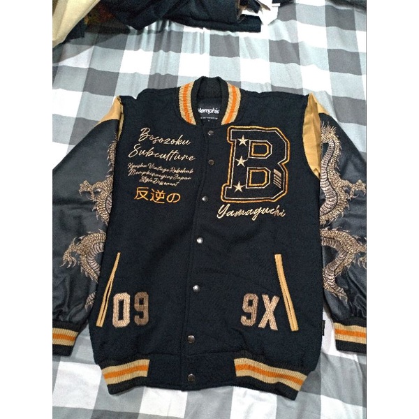 VARSITY JACKET MEMPHISORIGINS - YAMAGUCHI SIZE L