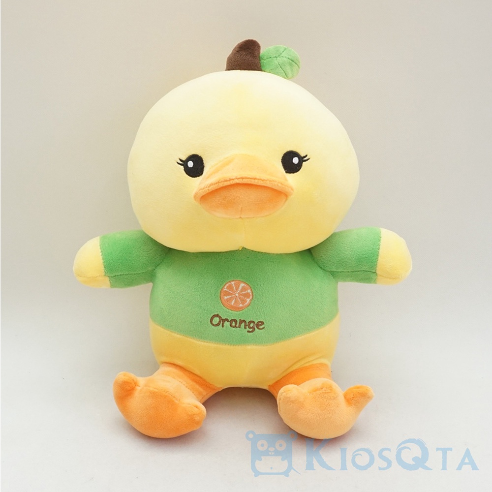 boneka bebek kuning baju hijau medium
