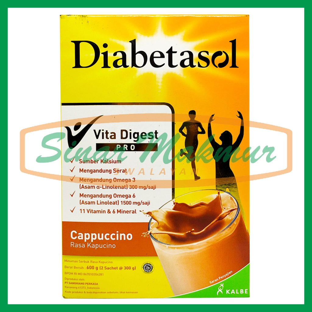 

Diabetasol 570gr Cappuccino