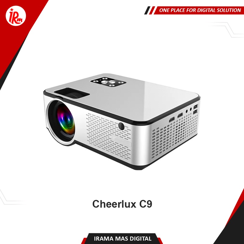Proyektor Cheerlux C9 ANDROID 2800 LUMENS
