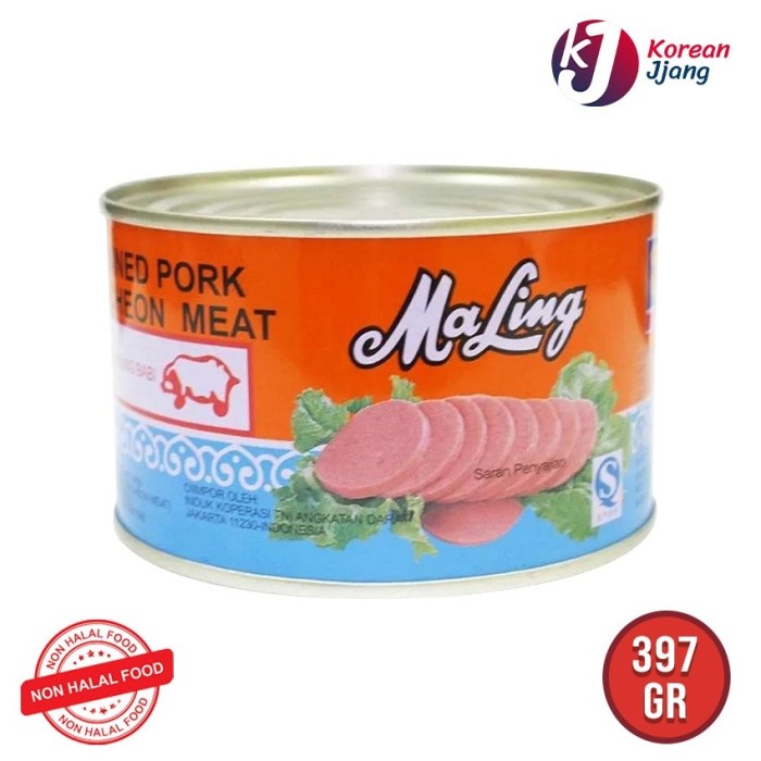 

(NON HALAL) TTS MALING PORK LUNCHEON MEAT - DAGING BABI OLAHAN 397GR