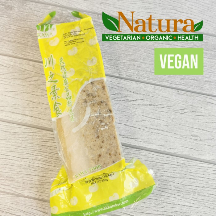 

KAWA VEGAN PORK MEAT 300GR LAYER MEAT BEKU SAMCAN VEGETARIAN