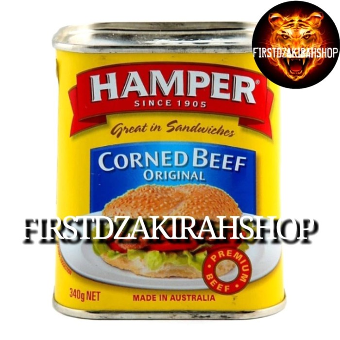 

HAMPER KORNET SAPI HAMPER CORNED BEEF ORIGINAL 340GR