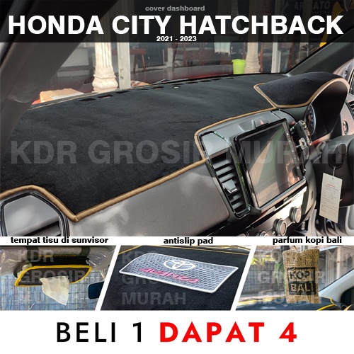 Cover Dashboard Honda City Hatchback Aksesoris Dasbor Mobil