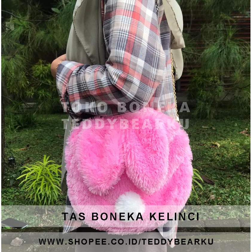 IMPORT! TAS BONEKA KELINCI BACKPACK RANSEL SERUT PIKABOY KOREA