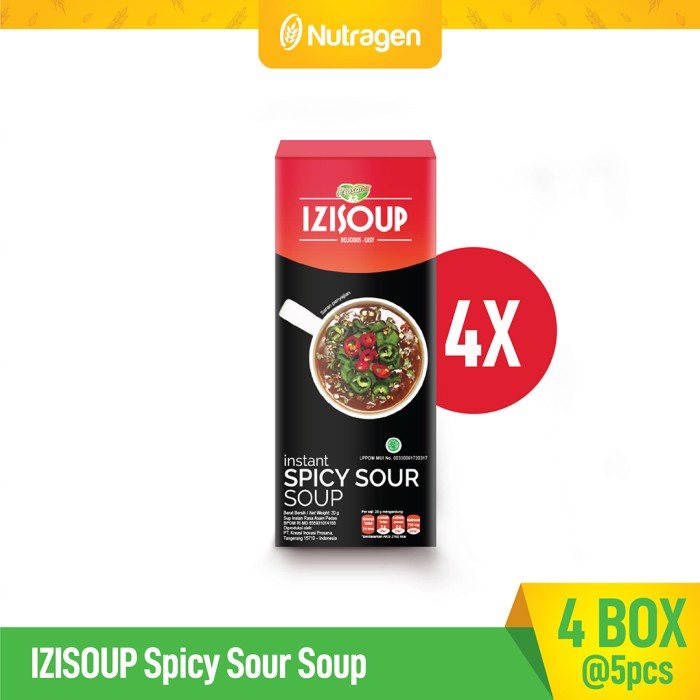 

IZISOUP SPICY SOUR SOUP(4 BOX)