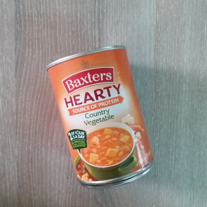 

BAXTERS COUNTRY VEGETABLES LOW FAT GLUTEN FREE VEG SOUP CAMPBELLS SPOR