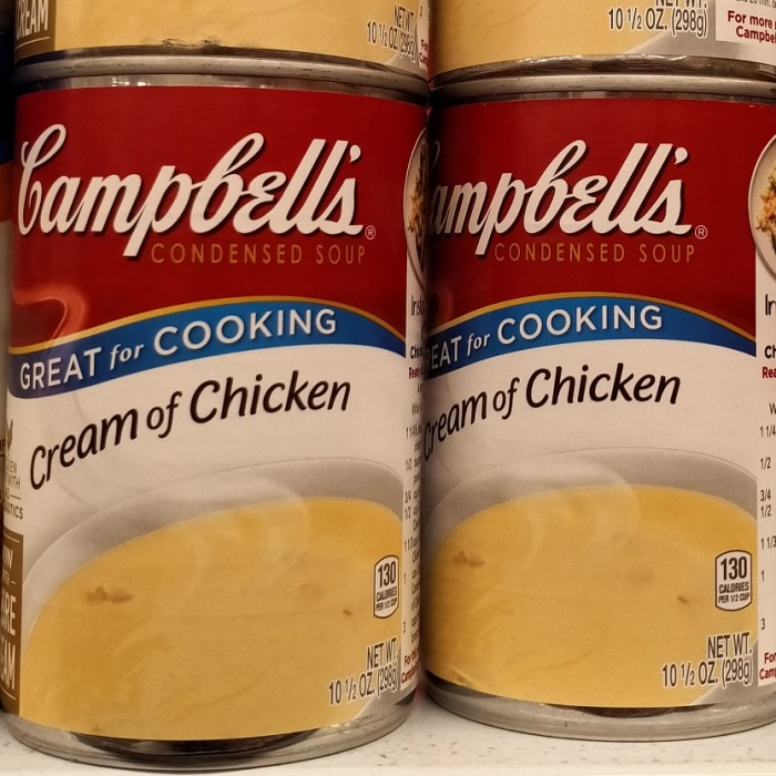 

CAMPBELL'S CREAM OF CHICKEN 298GR