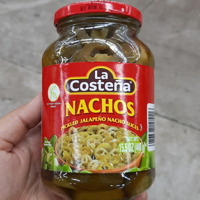 

LA COSTENA JALAPENO NACHOS 440GR - ACAR CABAI