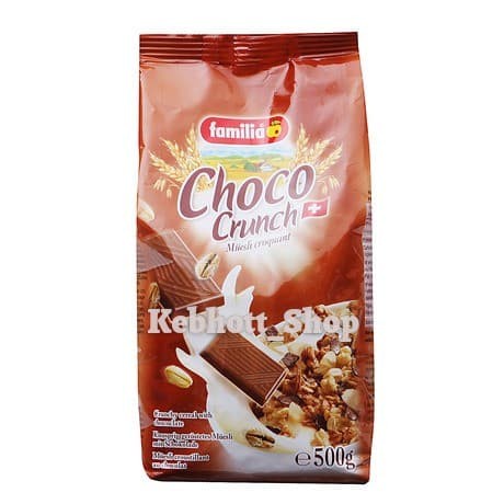 

SEREAL FAMILIA CHOCO CRUNCH MUESLI CRUNCHY CEREAL WITH CHOCOLATE 500GR