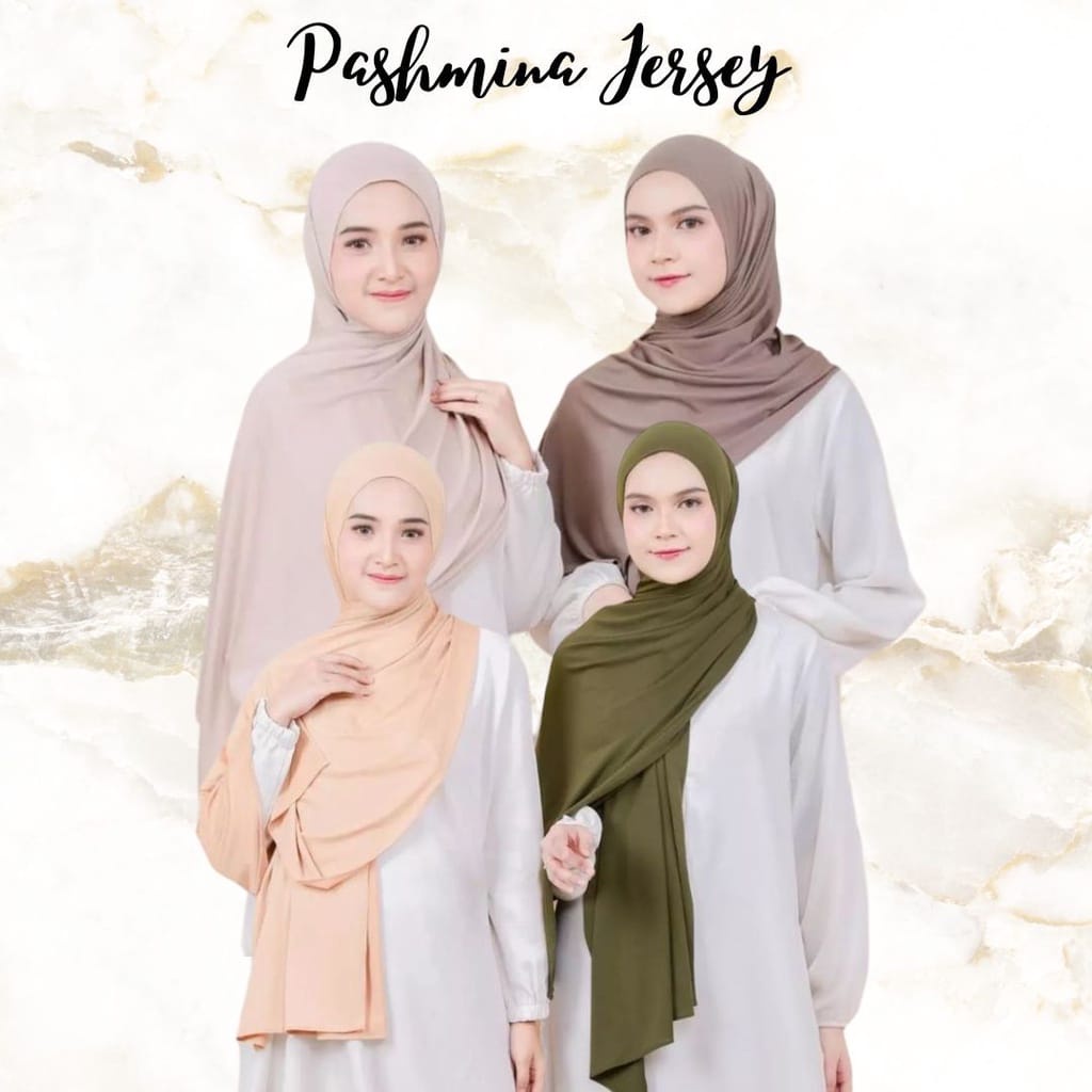 Hijab Pashmina  Jersey / pashmina viral / hijab pashmina jersey / hijab selebgram