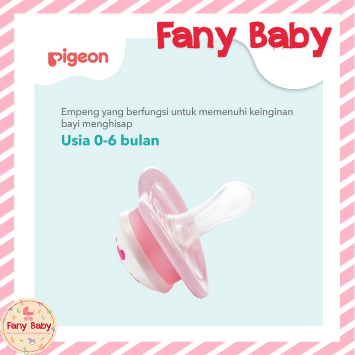 PIGEON SILICONE PACIFIER MINI LIGHT [ S 0M+ ]