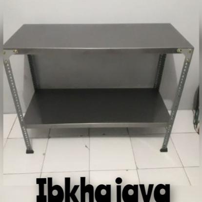 Rak Besi 2 Susun Meja Kompor