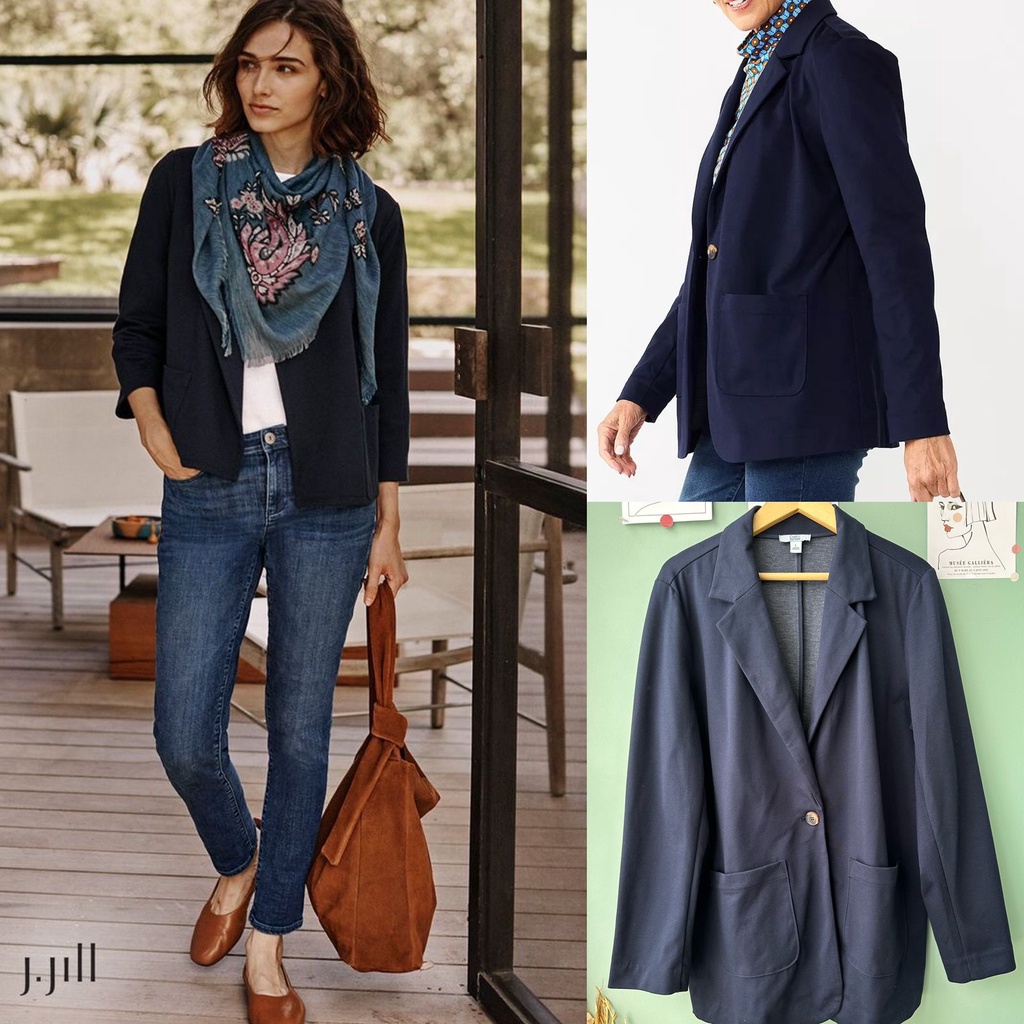 LC basic single button blazer