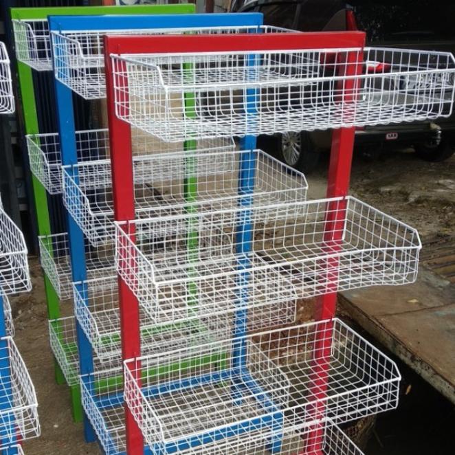 Rak Chiki Ciki Rak Snack Keripik Rak Warung Jualan Besi Holo