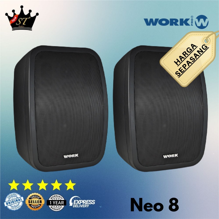 Work Pro NEO 8 NEO8 Passive Speaker Pasif 8" 8 Inch 100V 8 Ohm