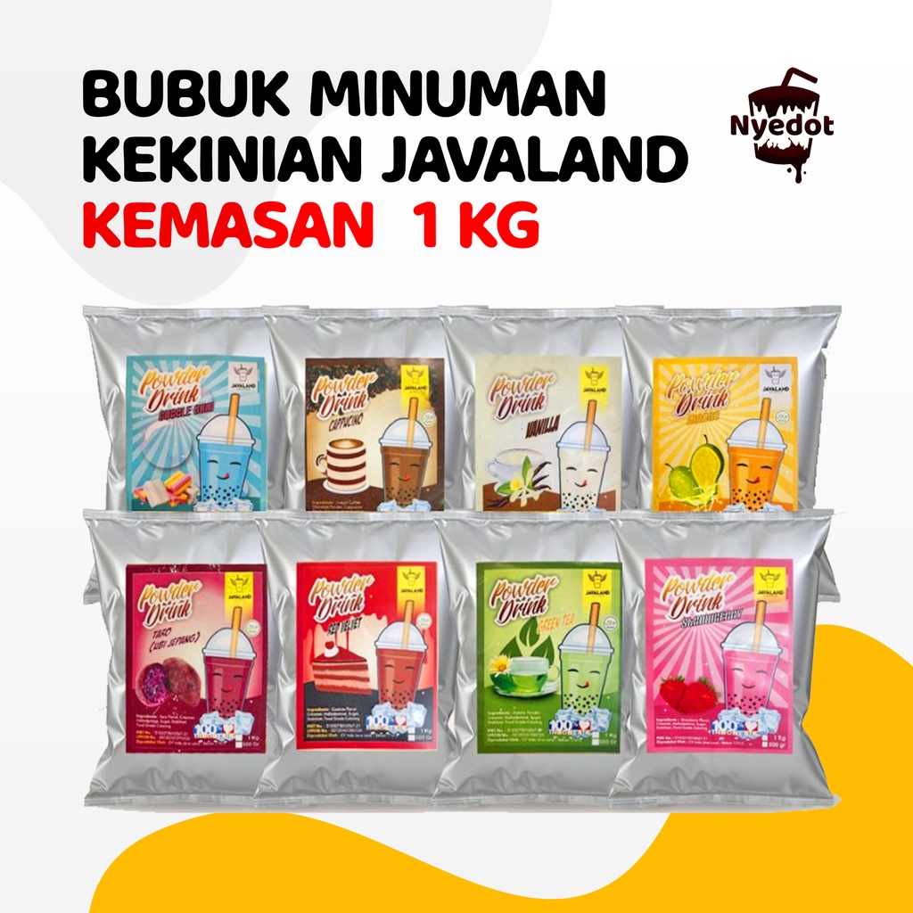 

Bubuk javaland 1kg , 500g, 100g, 25g semua varian - Nyedot kutisari - Nyedot indonesia - Powder javaland - Kedai bubuk