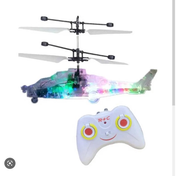 Mainan Anak Helikopter Sensor Tangan Pesawat Terbang Remote Control