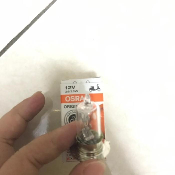 Bohlam Lampu Motor Bebek Matic 12V/25W Osram