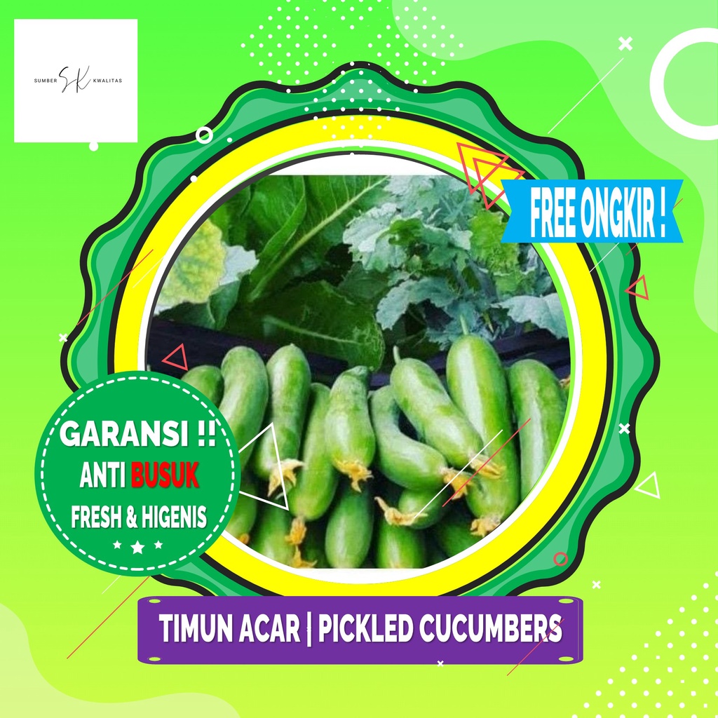 

Sumber Kwalitas - Timun Acar | Pickled Cucumbers 250 gram - 500 gram