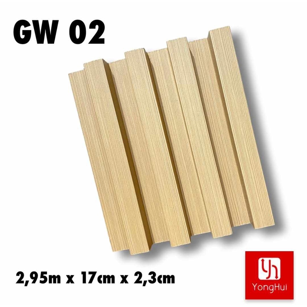 wpc wall panel / celling wall panel / kisi-kisi WPC Wall Panel Indoor