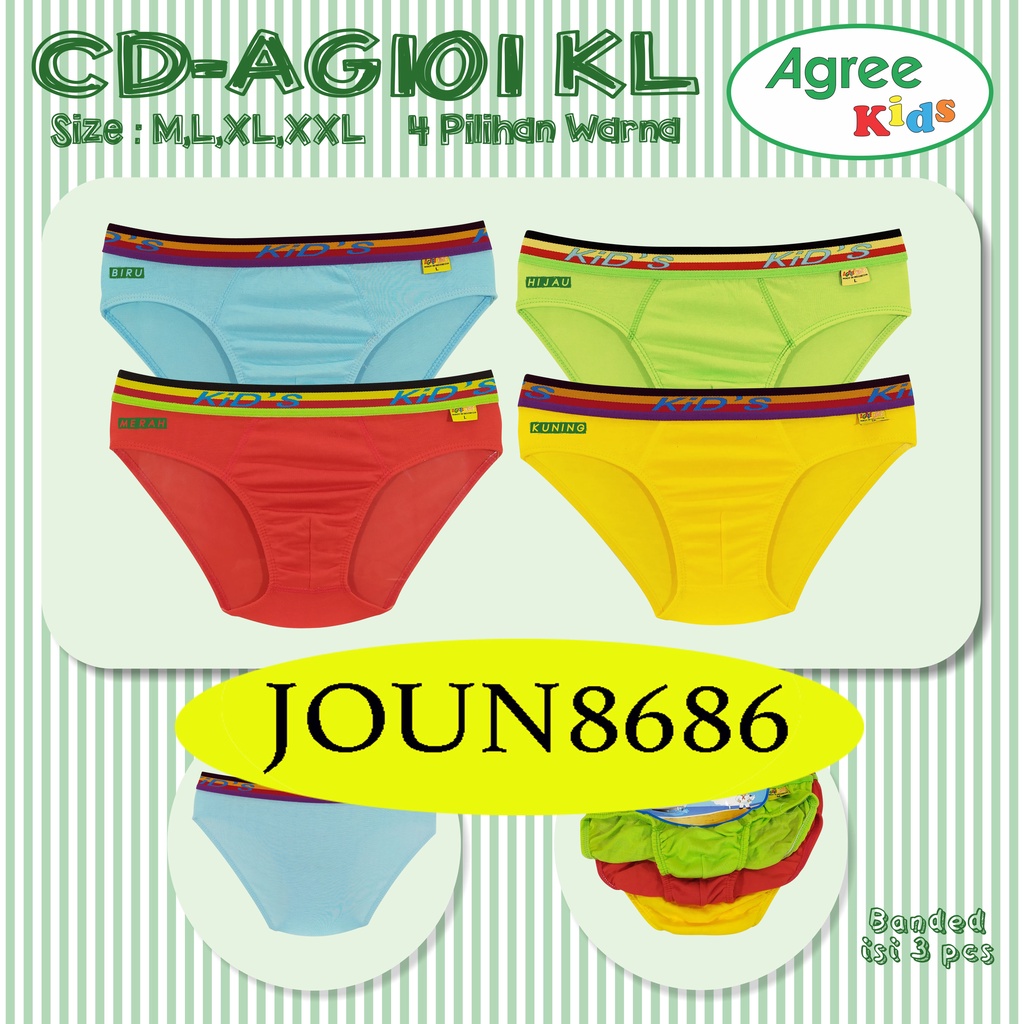 3PCS CD AGREE kids AG101 Cd agree kids 101