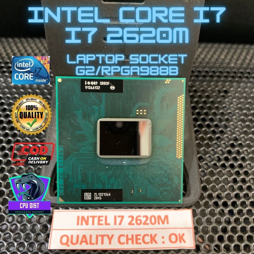 値引きする Intel インテル I7-2620M Core Core i7-2620M モバイル CPU (4M CPU Cache， (4M up  高品質】【高品質】Intel to 3.40 モバイル GHz) インテル SR03F