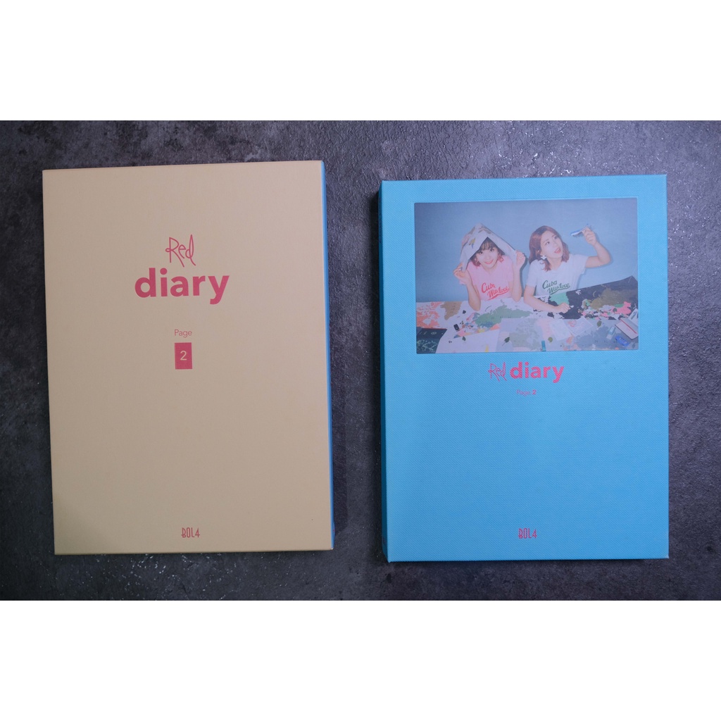 Album Bol4 Bolbbalgan4 Red Diary Page.2