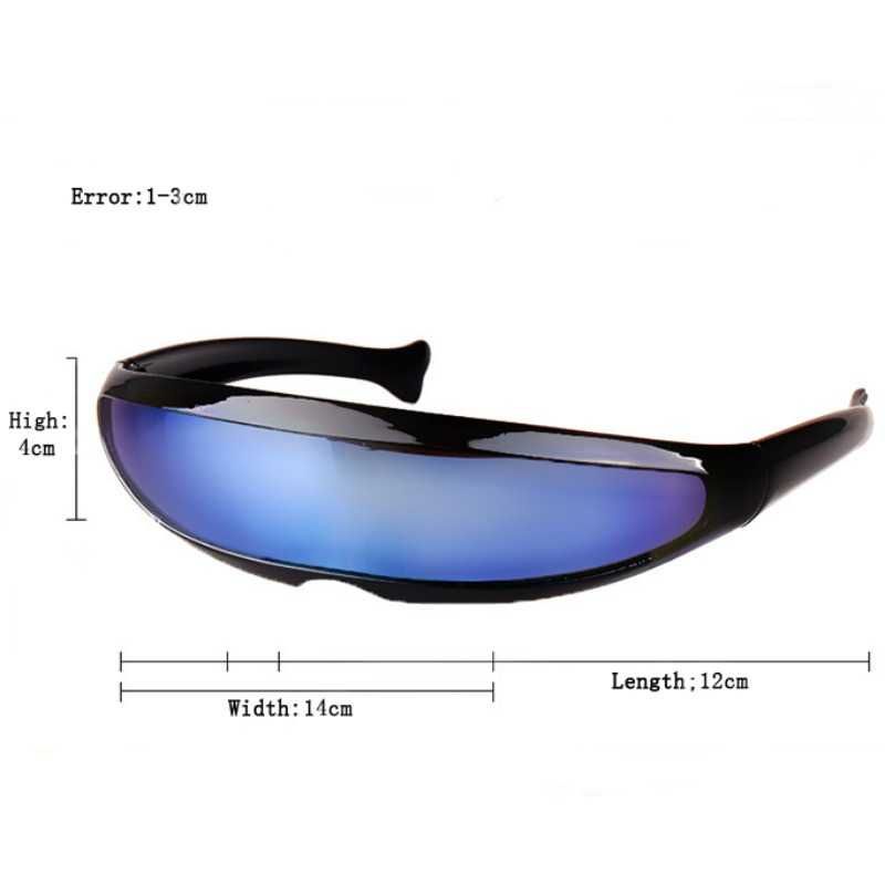 TRAFA Kacamata Pria Futuristic Sunglasses Anti-Reflective UV400 - TF267