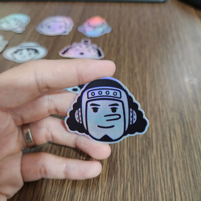 

Sticker Hologram Anime - PSH1586 - One Piece - Usop