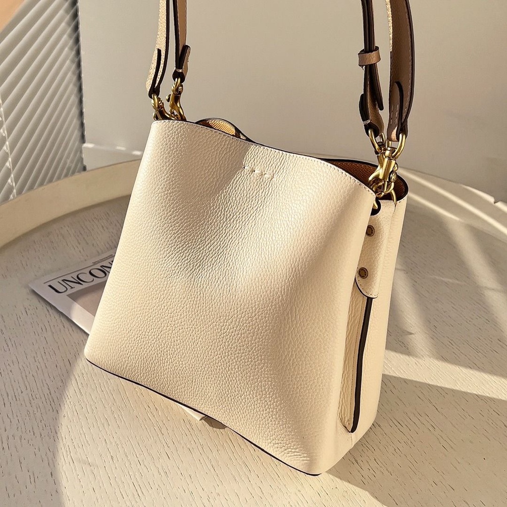 Tas Coach Willow Bucket Bag In Signature Canvas ( C3916 , C3890 , C3766 , C6868 , C8282 )