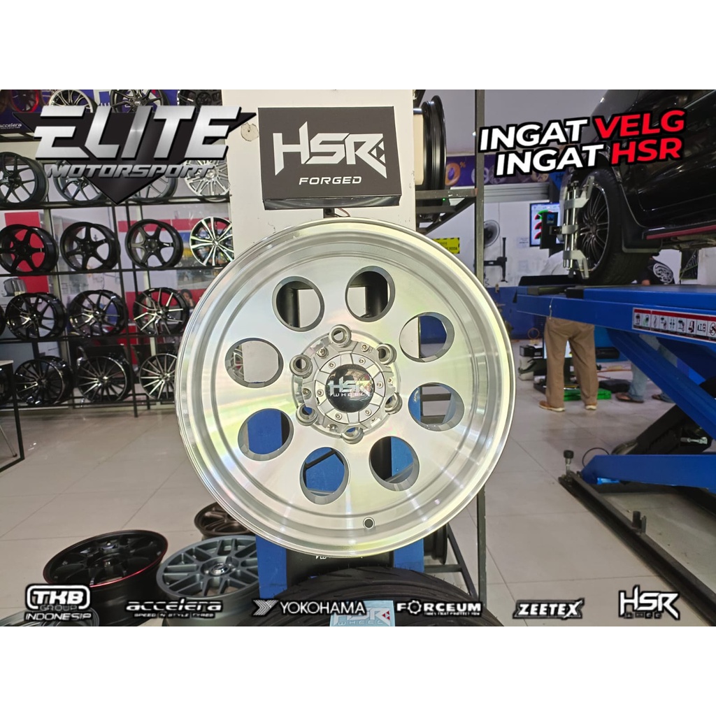 Velg Mobil Triton Hartop Blajer Opel Ring 16 Leabr 8 Lubang 6x139,7 Velg HSR Duffy